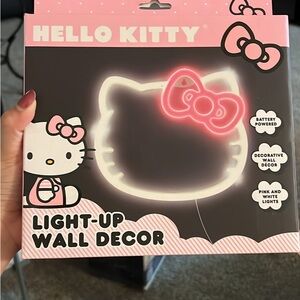 Hello Kitty Pink Light-Up Wall Decor